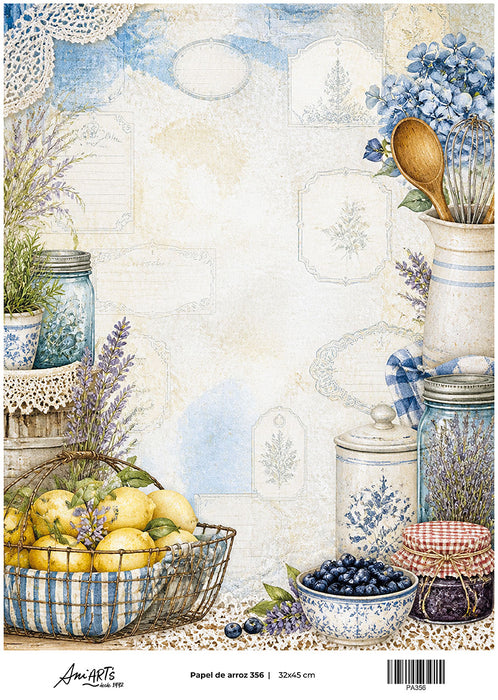 PA356 PAPEL DE ARROZ ANI ARTS 32X45CM