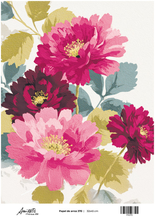 PA370 PAPEL DE ARROZ ANI ARTS 32X45CM