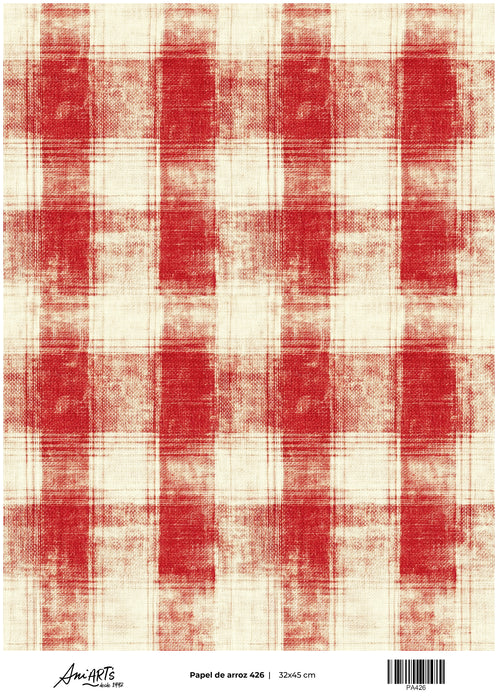 Papel de Arroz Ani Arts 32x45 cm – PA426 Lámina Decorativa para Decoupage y Manualidades
