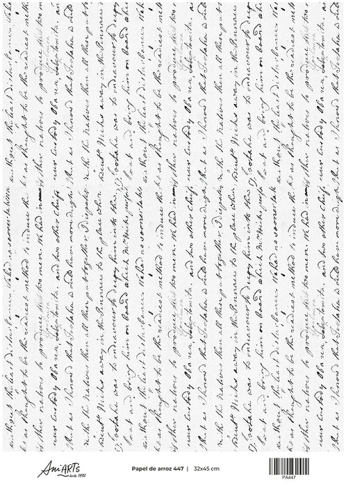 Papel de Arroz Ani Arts 32x45 cm – PA447 Lámina Decorativa para Decoupage y Manualidades