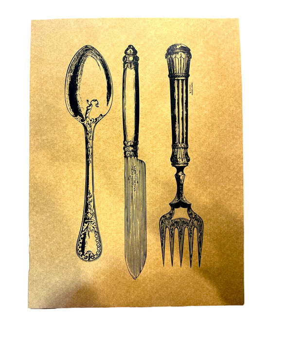 IP004 LAMINA INDIVIDUAL CUBIERTOS 44X33CM
