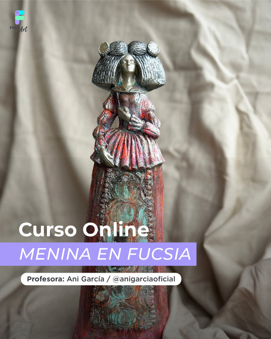 CURSO ONLINE GRABADO MENINA EN FUCSIA