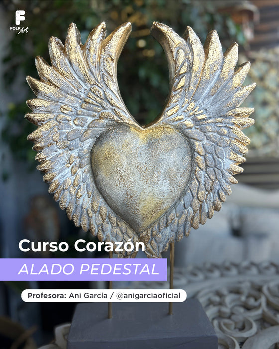 CCC22 CURSO ONLINE CORAZON ALADO PEDESTAL