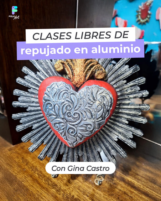 CLRA03 CLASES LIBRES DE REPUJADO EN ALUMINIO