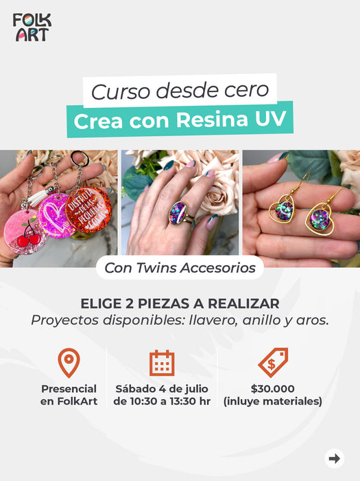 CURSO DE RESINA UV DESDE CERO