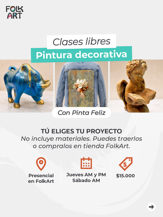 CLASES LIBRES DE PINTURA DECORATIVA