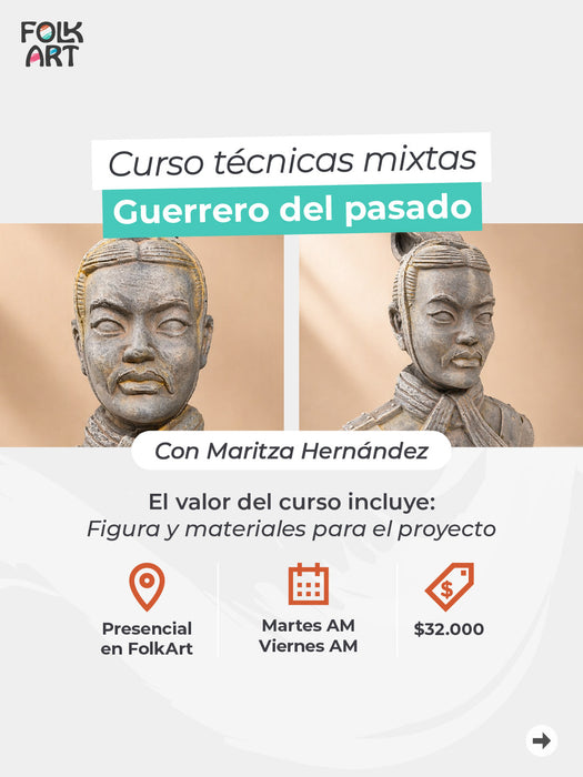 CURSO TECNICAS MIXTAS GUERRERO DEL PASADO