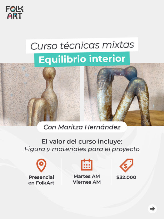 CURSO TECNICAS MIXTAS EQUILIBRIO INTERIOR