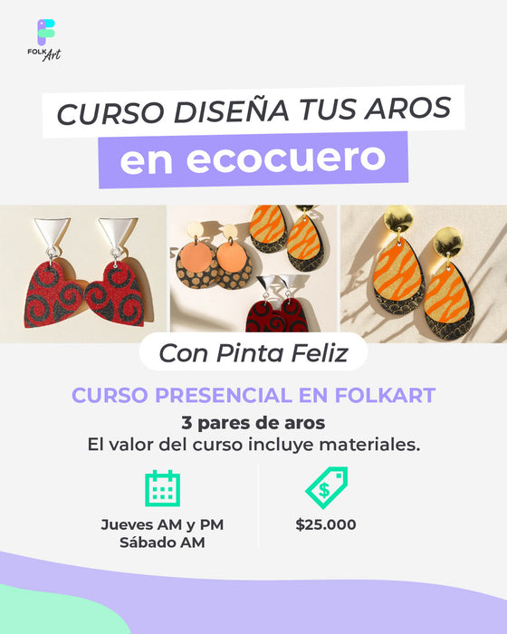 PDA3 CURSO DISEÑA TUS AROS EN ECOCUERO