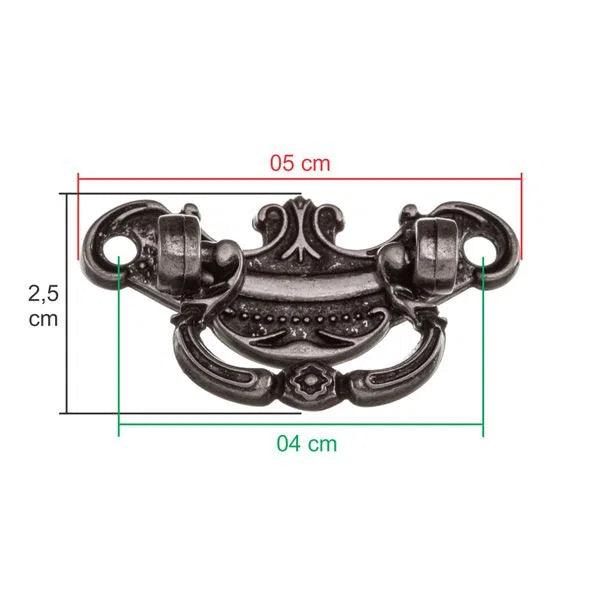 Aplique de Metal Tirador