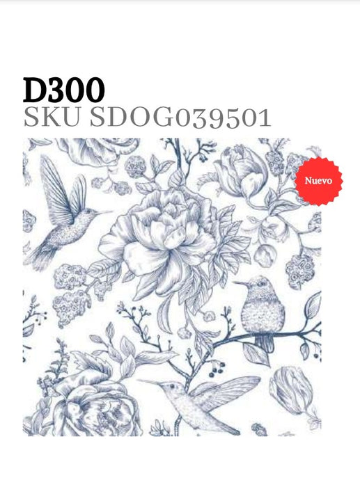 SERVILLETA MODELO FAUNA AND FLORA