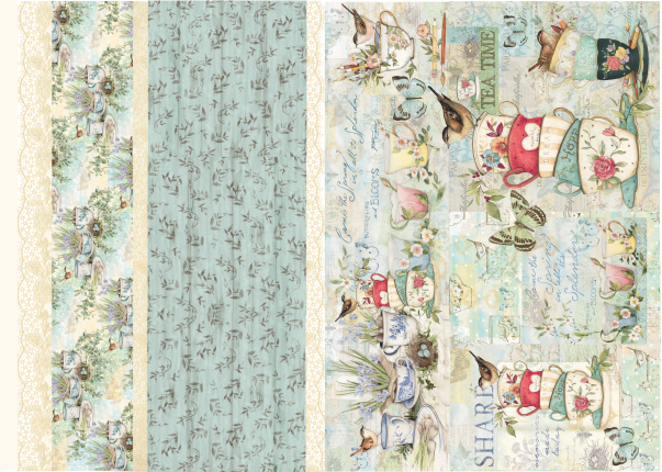 TEATIME5A PAPEL DE SEDA 50X70