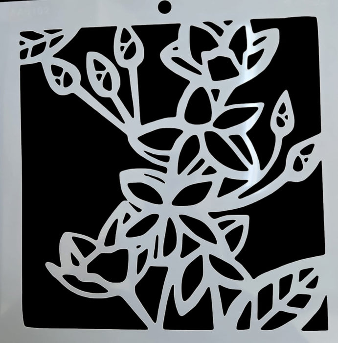 AA0102 STENCIL ANI ARTS 25X25