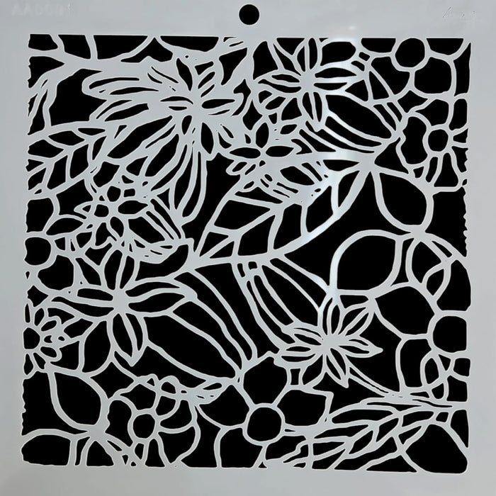 AA0091 STENCIL ANI ARTS 25X25