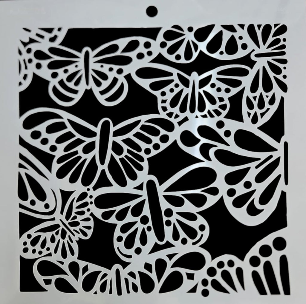 AA0105 STENCIL ANI ARTS 25X25