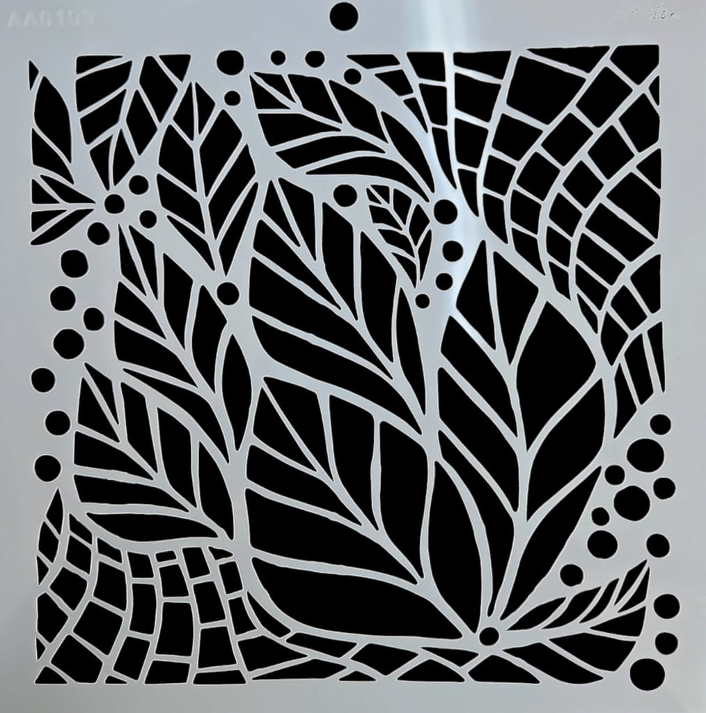 AA0109 STENCIL ANI ARTS 25X25