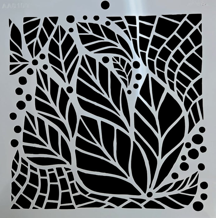 AA0109 STENCIL ANI ARTS 25X25