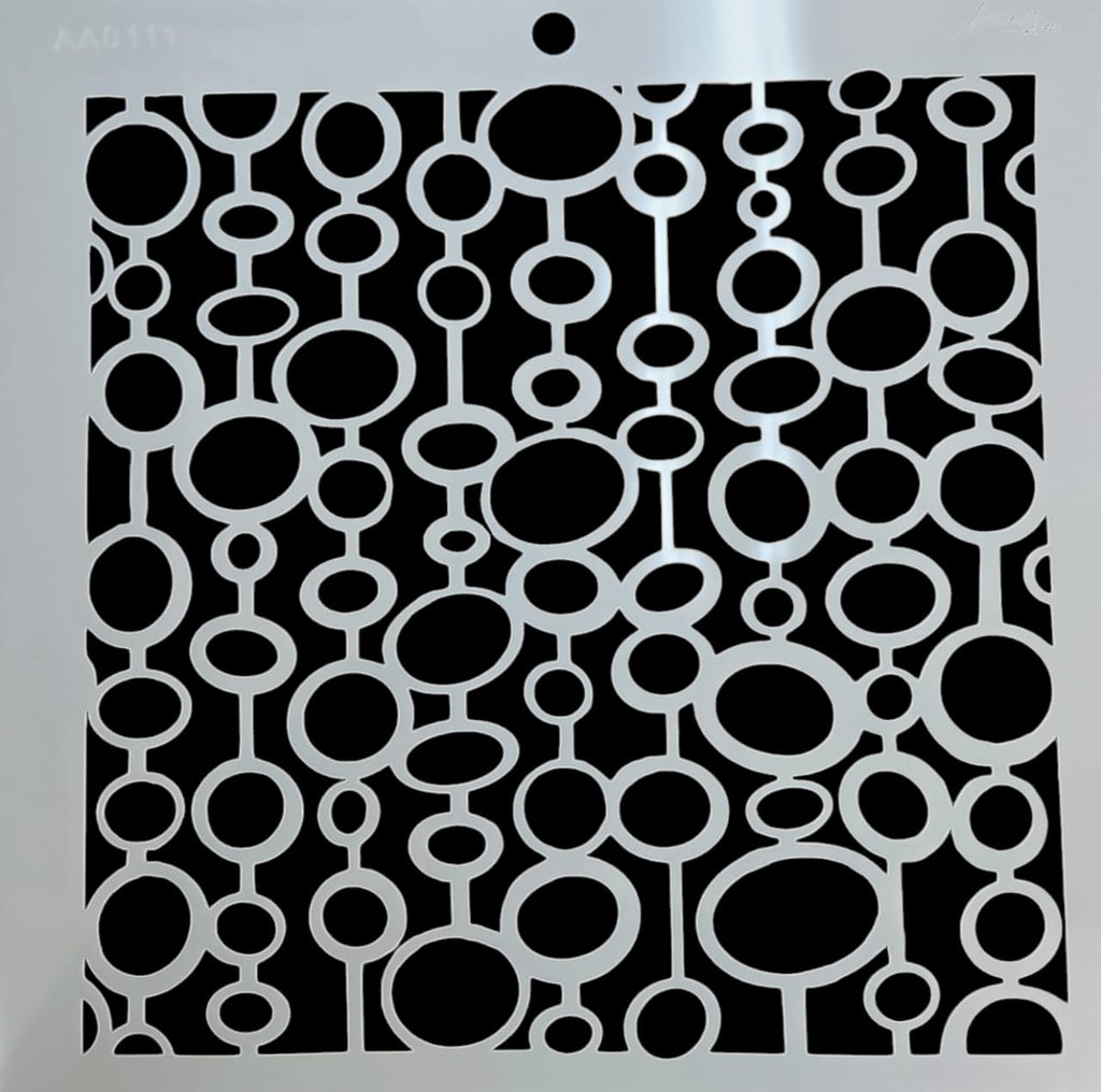 AA0111 STENCIL ANI ARTS 25X25