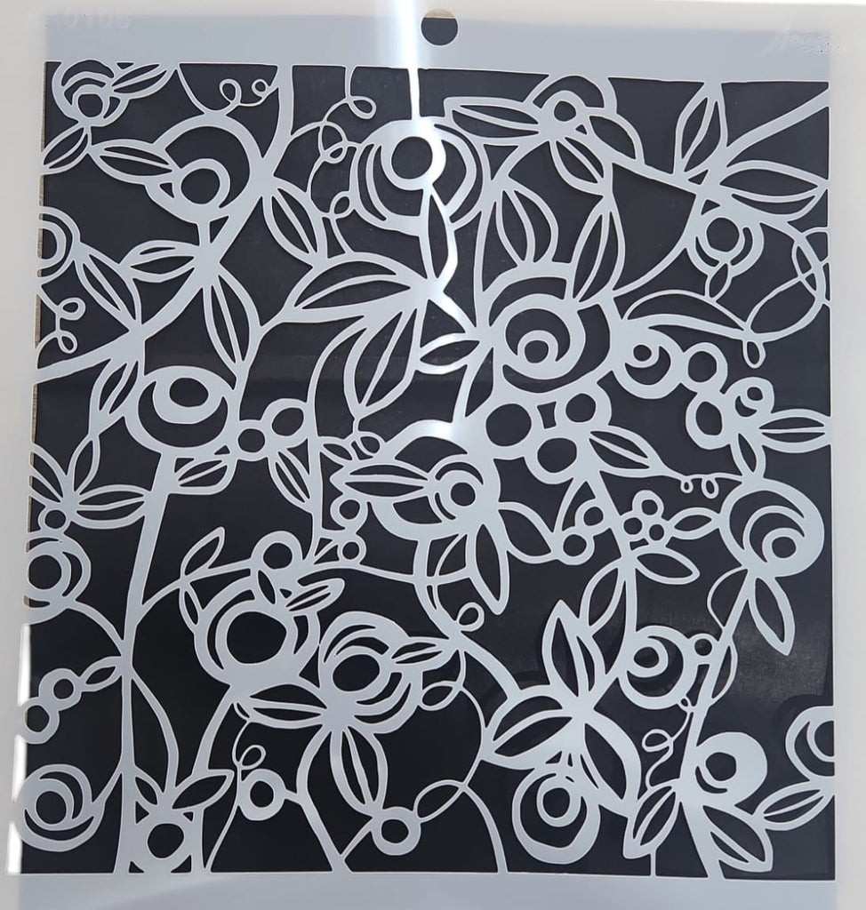 AA0106 STENCIL ANI ARTS 25X25