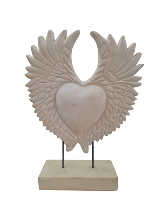 OT0186 CORAZON CON ALAS Y BASE