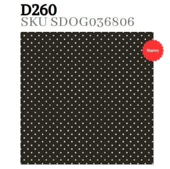 SERVILLETA MODELO WHITE DOTS ON BLACK