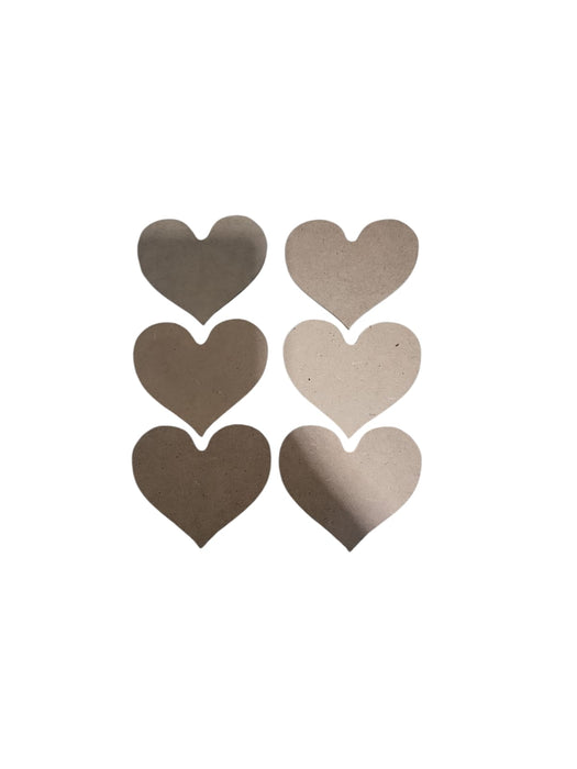 AL132 SET DE CORAZONES N2 7CM