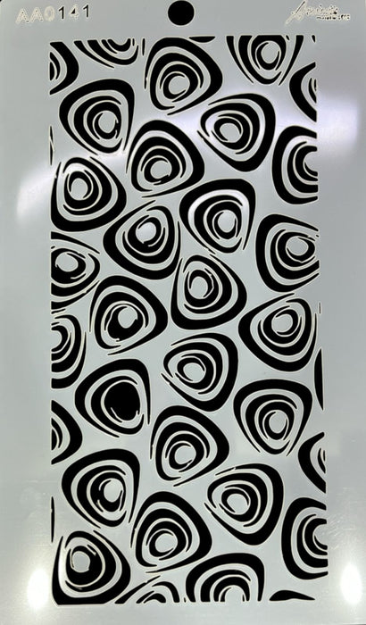 STENCIL ANI ARTS 25X15 AA0141