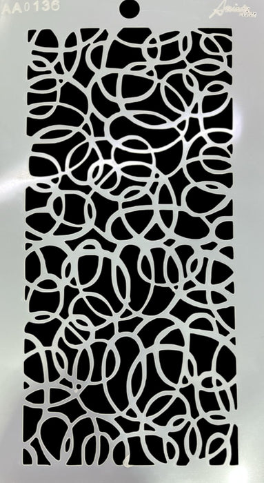 STENCIL ANI ARTS 25X15 AA0136
