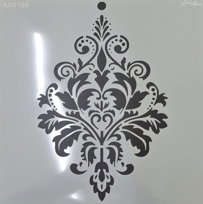 AA0158 STENCIL ANI ARTS 25X25