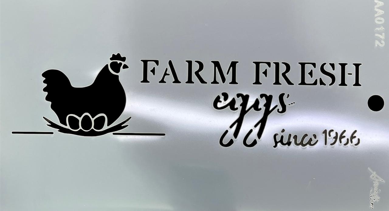 AA0172 STENCIL ANI ARTS 15X25