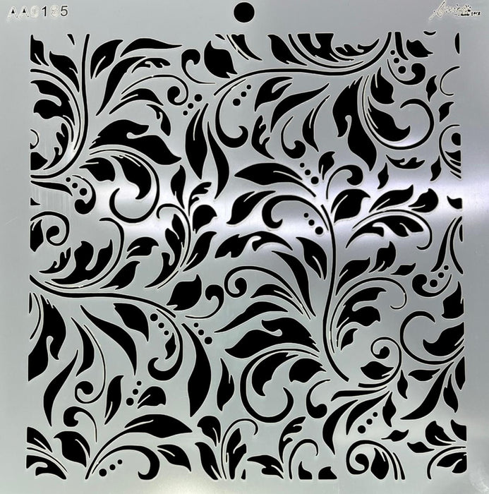 AA0165 STENCIL ANI ARTS 25X25