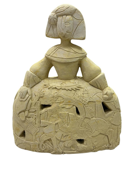 YP144 MENINA TEXTURIZADA 29x22cm