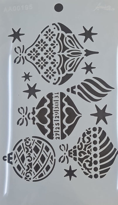 AA00195 STENCIL ANI ARTS 15X25