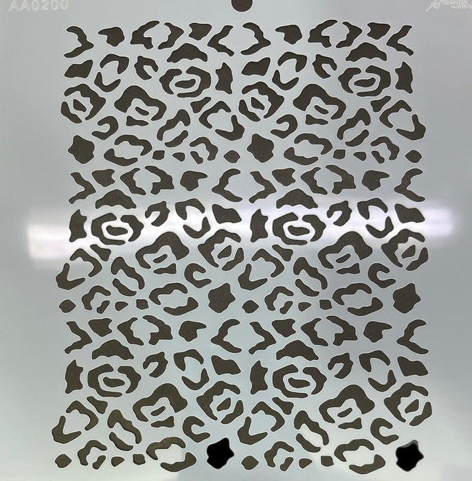 AA0200 STENCIL ANI ARTS 25X25