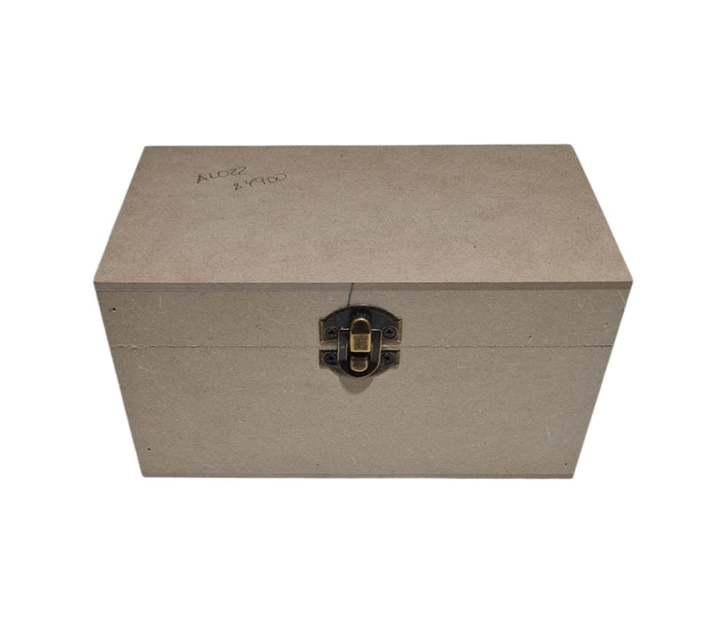 AL022 CAJA DE TE 2 DIVISIONES CON BROCHE 17X10X9