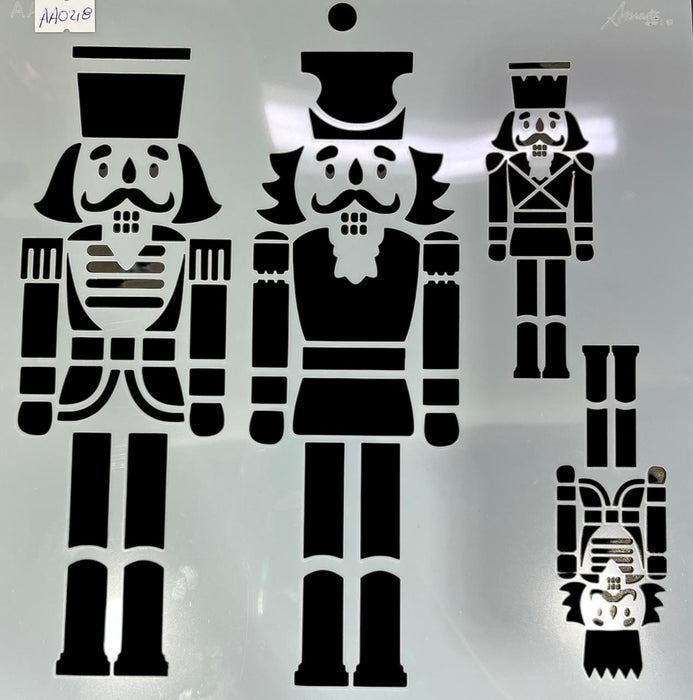 AA0218 STENCIL ANI ARTS 25X25