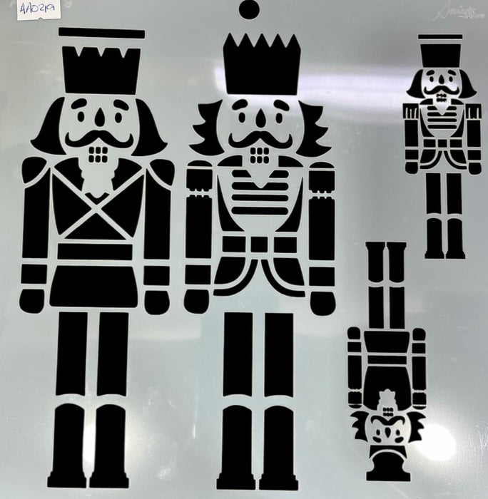 AA0219 STENCIL ANI ARTS 25X25