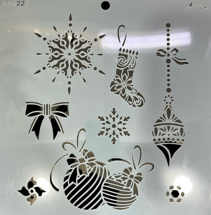 AA0220 STENCIL ANI ARTS 25X25