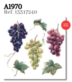 SERVILLETA MODELO WINE GRAPES