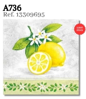 SERVILLETA MODELO LEMON BRANCH