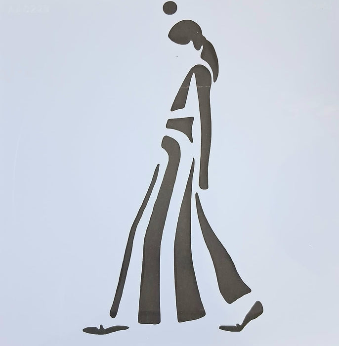 AA0229 STENCIL ANI ARTS 25X25