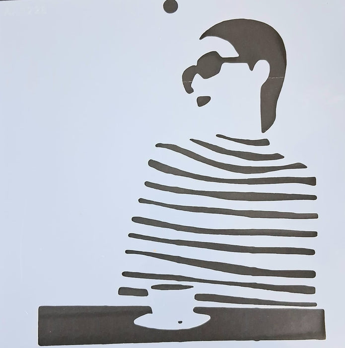 AA0228 STENCIL ANI ARTS 25X25