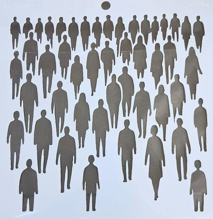 AA0238 STENCIL ANI ARTS 25X25