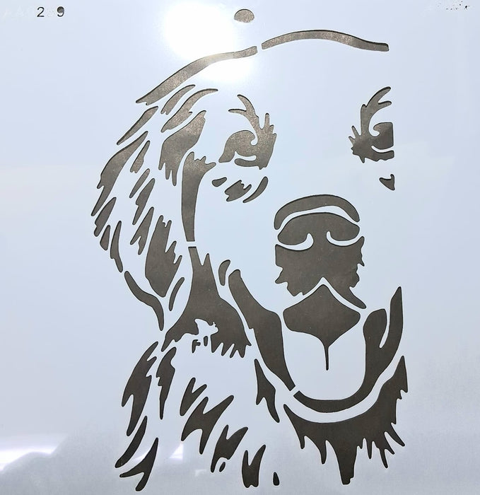 AA0239 STENCIL ANI ARTS 25X25