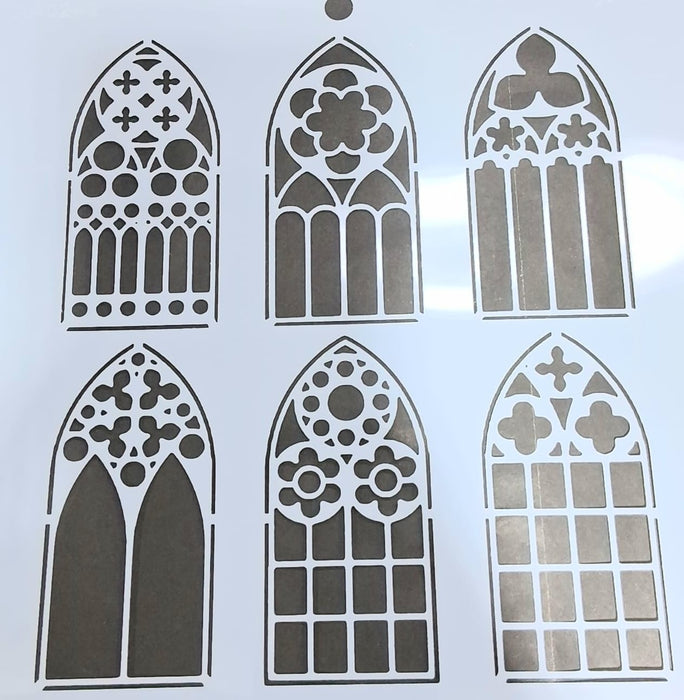 AA0242 STENCIL ANI ARTS 25X25