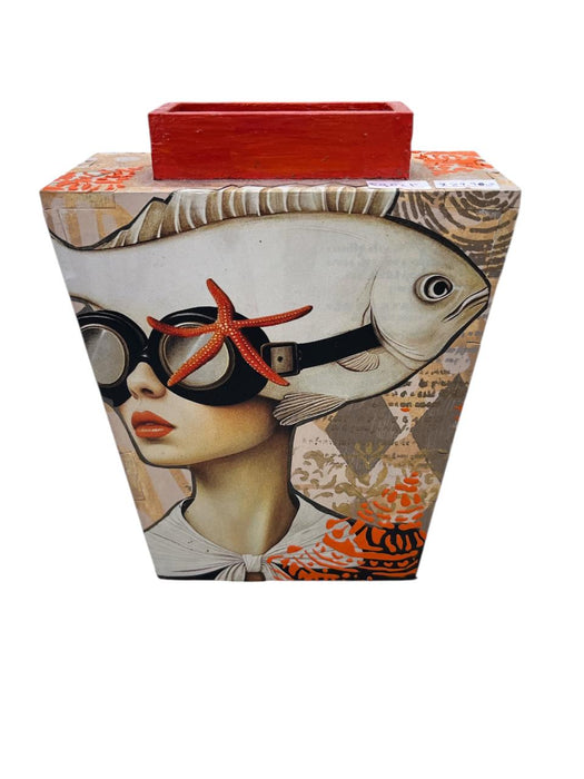 JG02P JARRON PEQUEÑO PINTADO