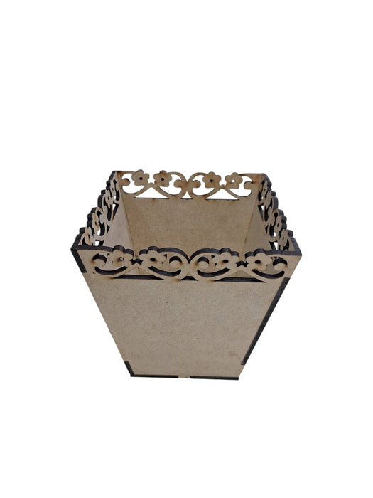 AL163 PORTA LAPIZ ROCOCO 11X11CM