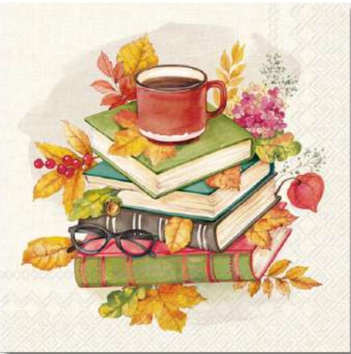 SERVILLETA MODELO READING TIME CREAM