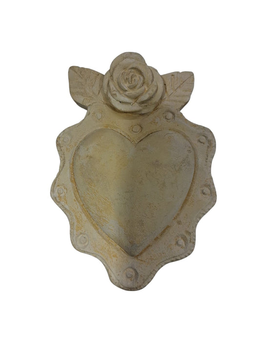 YP205 CORAZON FLOR Y PUNTITO GRANDE 21X15CM