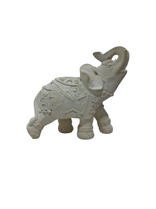 ELEFANTE CON MANTO ZO0105  17X19CM– FIGURA PARA DECORACIÓN Y MANUALIDADES
